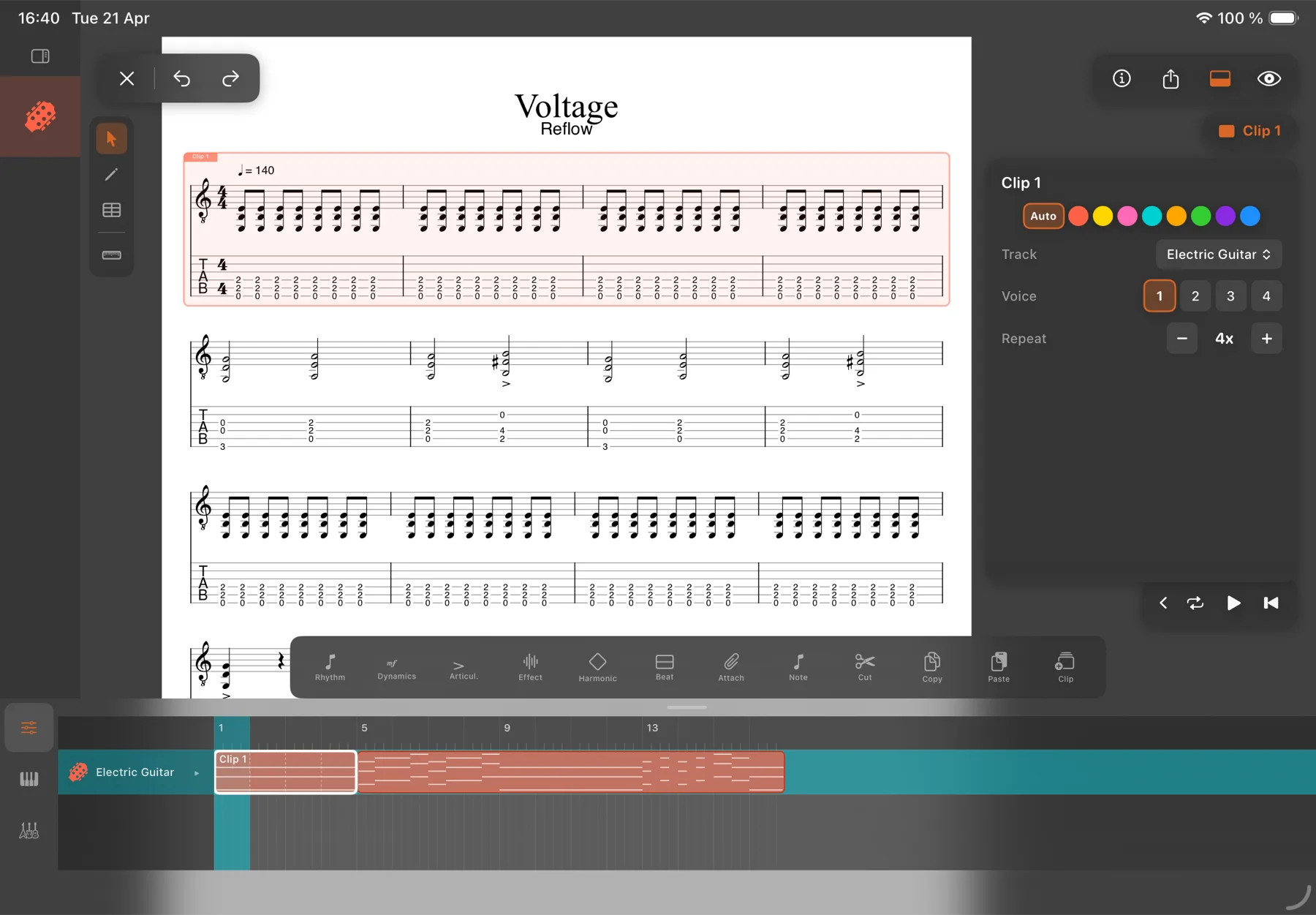 Free Clips — Voltage arranger