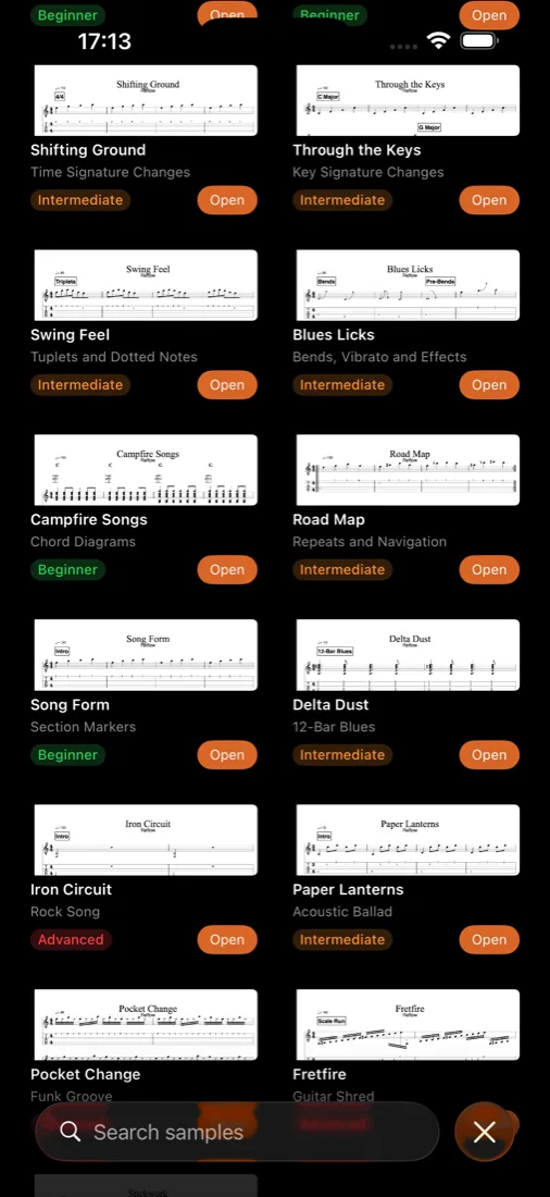 Studio Rack (Mac) / Library (iOS)
